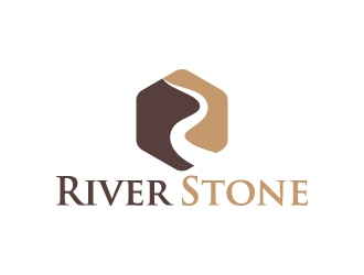 River Stone logo design by logoesdesign