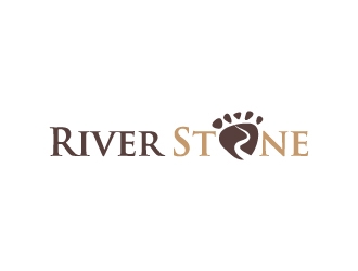 River Stone logo design by logoesdesign
