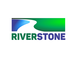 River Stone logo design by AisRafa