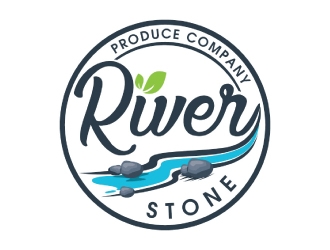 River Stone logo design by jishu
