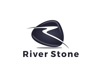 River Stone logo design by SmartTaste