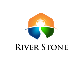 River Stone logo design by Girly