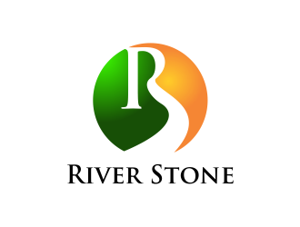 River Stone logo design by Girly