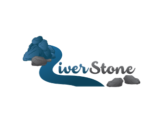 River Stone logo design by nona
