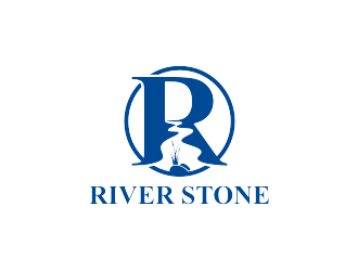 River Stone logo design by dhe27