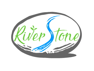 River Stone logo design by SOLARFLARE
