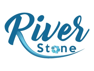 River Stone logo design by Suvendu