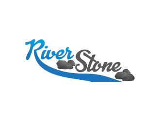 River Stone logo design by nona