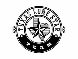 Texas Lone Star Team logo design by Eko_Kurniawan