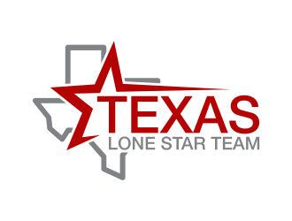 Texas Lone Star Team logo design by shikuru