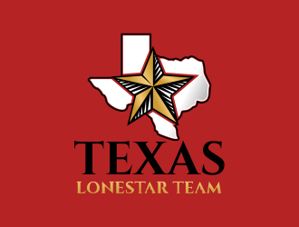 Texas Lone Star Team logo design by SmartTaste