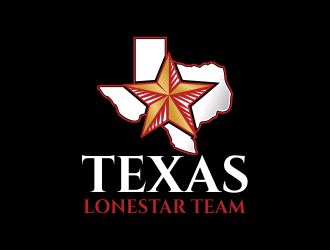 Texas Lone Star Team logo design by SmartTaste