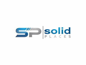 Solid Places logo design by hopee