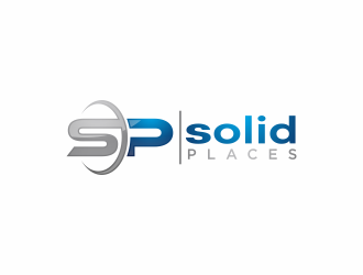 Solid Places logo design by hopee