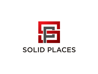 Solid Places logo design by R-art