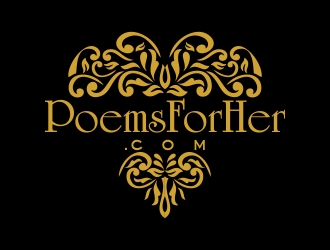 PoemsForHer.com logo design by cikiyunn