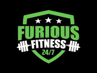 FURIOUS FITNESS  logo design by Benok
