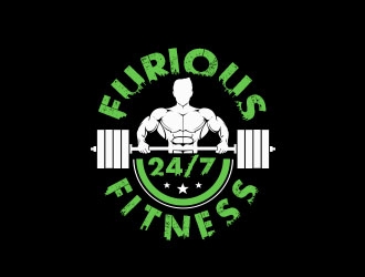 FURIOUS FITNESS  logo design by Benok