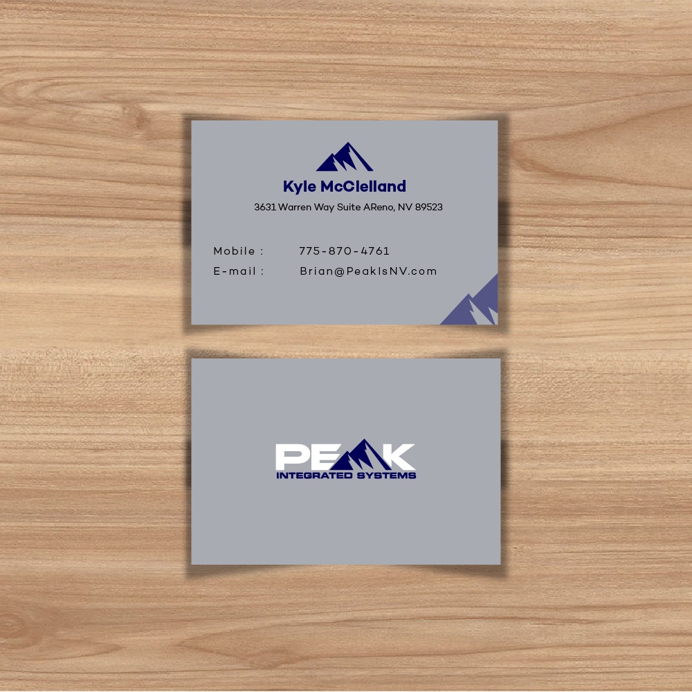 Peak Integrated Systems logo design by N1one