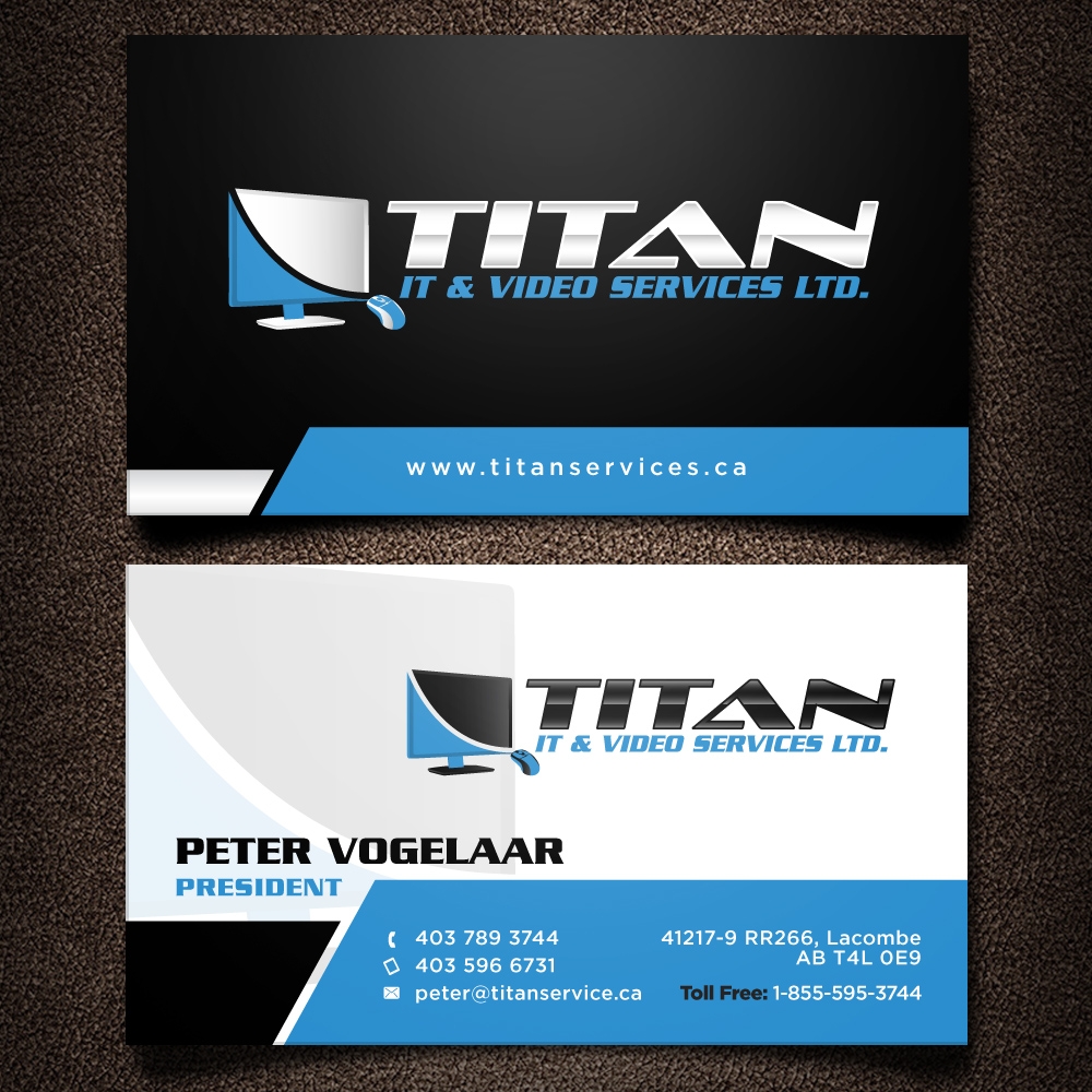 Titan IT & Video Services Ltd. logo design by scriotx