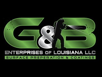 R G B ENTERPRISES LLC          Also we would like this incorporated in the logo. Surface Preperation & Coatings  225-223-1365 logo design by Eliben