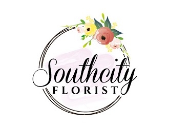 Southcity Florist logo design by shere