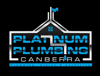 Platinum Plumbing Canberra logo design by ZQDesigns