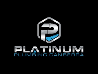 Platinum Plumbing Canberra logo design by MarkindDesign