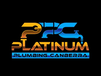Platinum Plumbing Canberra logo design by ORPiXELSTUDIOS