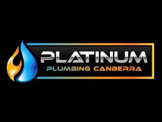 Platinum Plumbing Canberra logo design by ORPiXELSTUDIOS