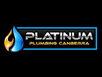 Platinum Plumbing Canberra logo design by ORPiXELSTUDIOS