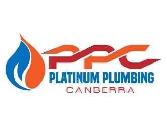 Platinum Plumbing Canberra logo design by ruthracam