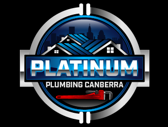 Platinum Plumbing Canberra logo design by THOR_