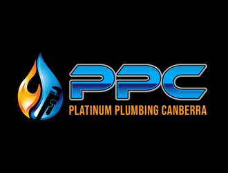 Platinum Plumbing Canberra logo design by kunejo
