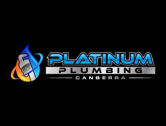 Platinum Plumbing Canberra logo design by jaize