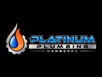 Platinum Plumbing Canberra logo design by jaize