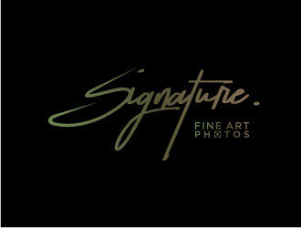 Signature.Photos logo design by Zhafir