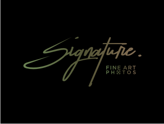 Signature.Photos logo design by Zhafir
