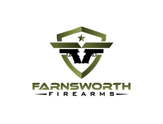 Farnsworth Firearms logo design by usef44