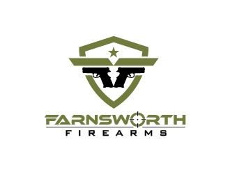 Farnsworth Firearms logo design by usef44