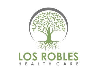 Los Robles Health Care logo design by mercutanpasuar