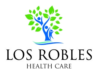 Los Robles Health Care logo design by jetzu