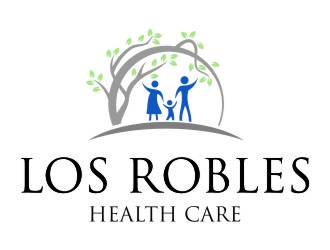 Los Robles Health Care logo design by jetzu