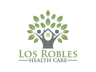 Los Robles Health Care logo design by mhala