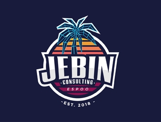 Jebin logo design by neonlamp