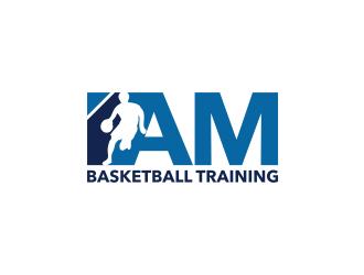 I AM Basketball Training  logo design by ammad