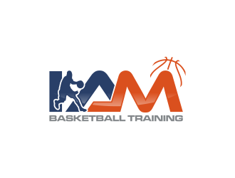 I AM Basketball Training  logo design by RIANW