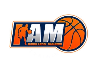 I AM Basketball Training  logo design by Benok