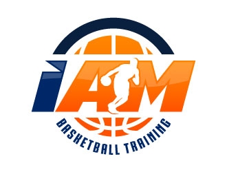 I AM Basketball Training  logo design by daywalker