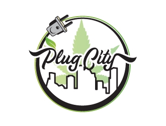 PLUG CITY logo design by Suvendu